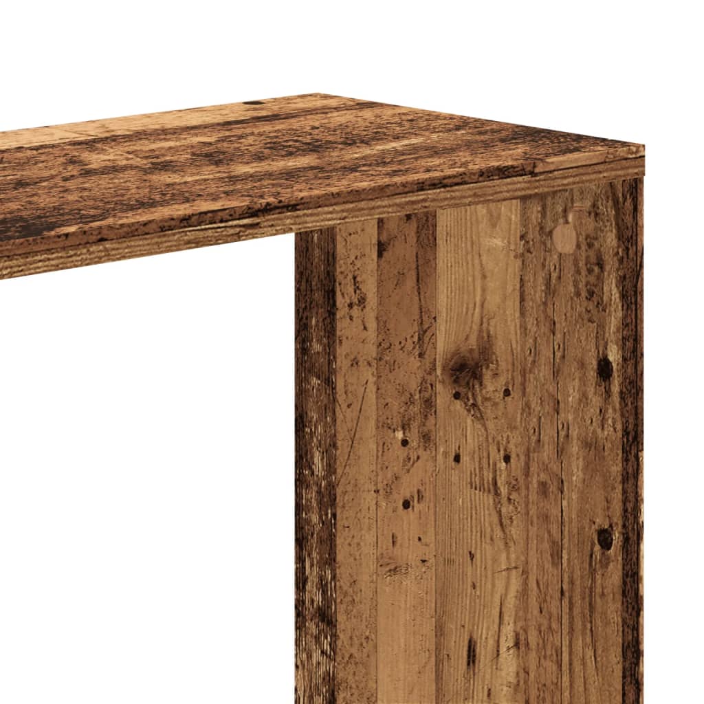 Libreria 5 Ripiani Legno Vecchio 45x23,5x162,5cm Multistrato | homemem39