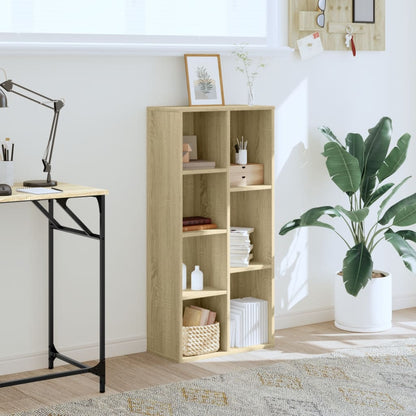 Libreria Rovere Sonoma 50x25x105 cm in Legno Multistrato | homemem39