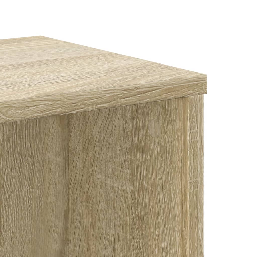 Libreria Rovere Sonoma 50x25x105 cm in Legno Multistrato | homemem39
