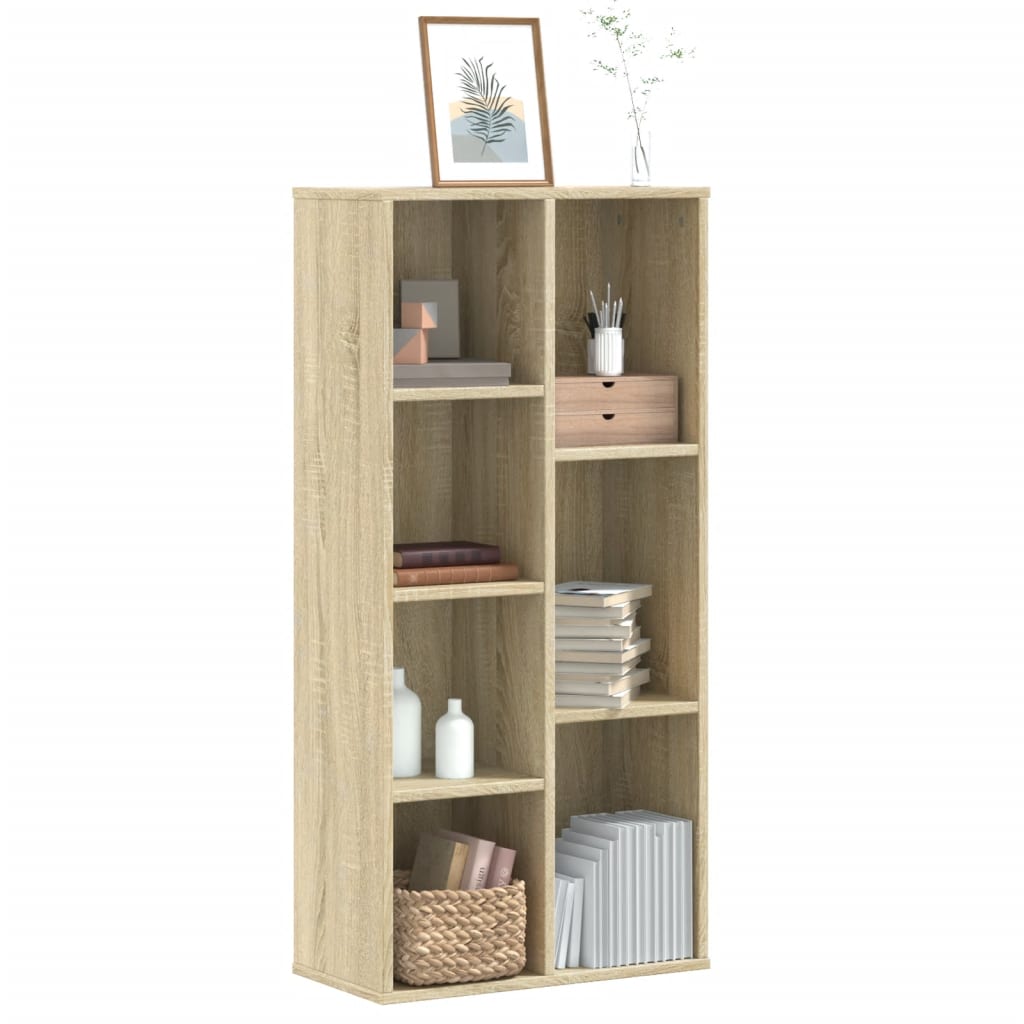 Libreria Rovere Sonoma 50x25x105 cm in Legno Multistrato | homemem39
