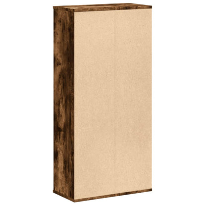 Libreria Rovere Fumo 50x25x105 cm in Legno Multistrato | homemem39