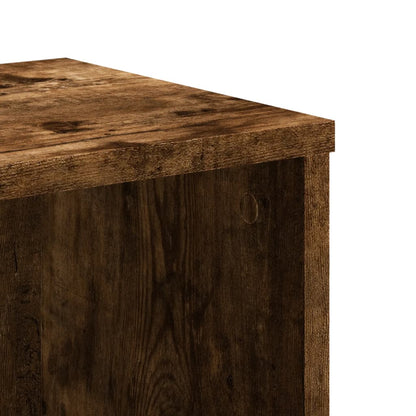 Libreria Rovere Fumo 50x25x105 cm in Legno Multistrato | homemem39