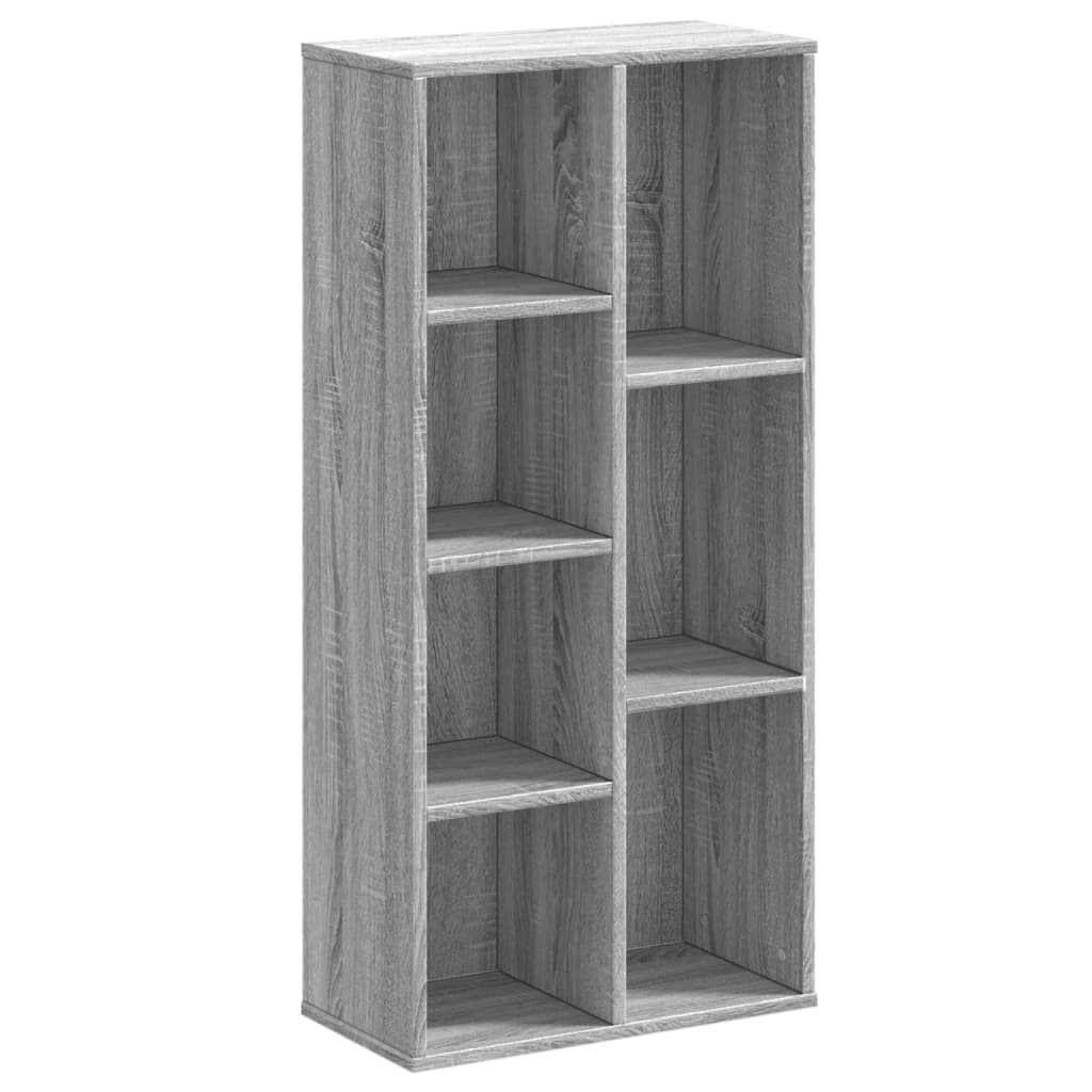 Libreria Grigio Sonoma 50x25x105 cm in Legno Multistrato | homemem39