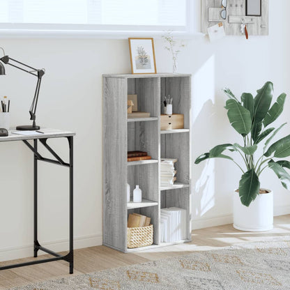 Libreria Grigio Sonoma 50x25x105 cm in Legno Multistrato | homemem39