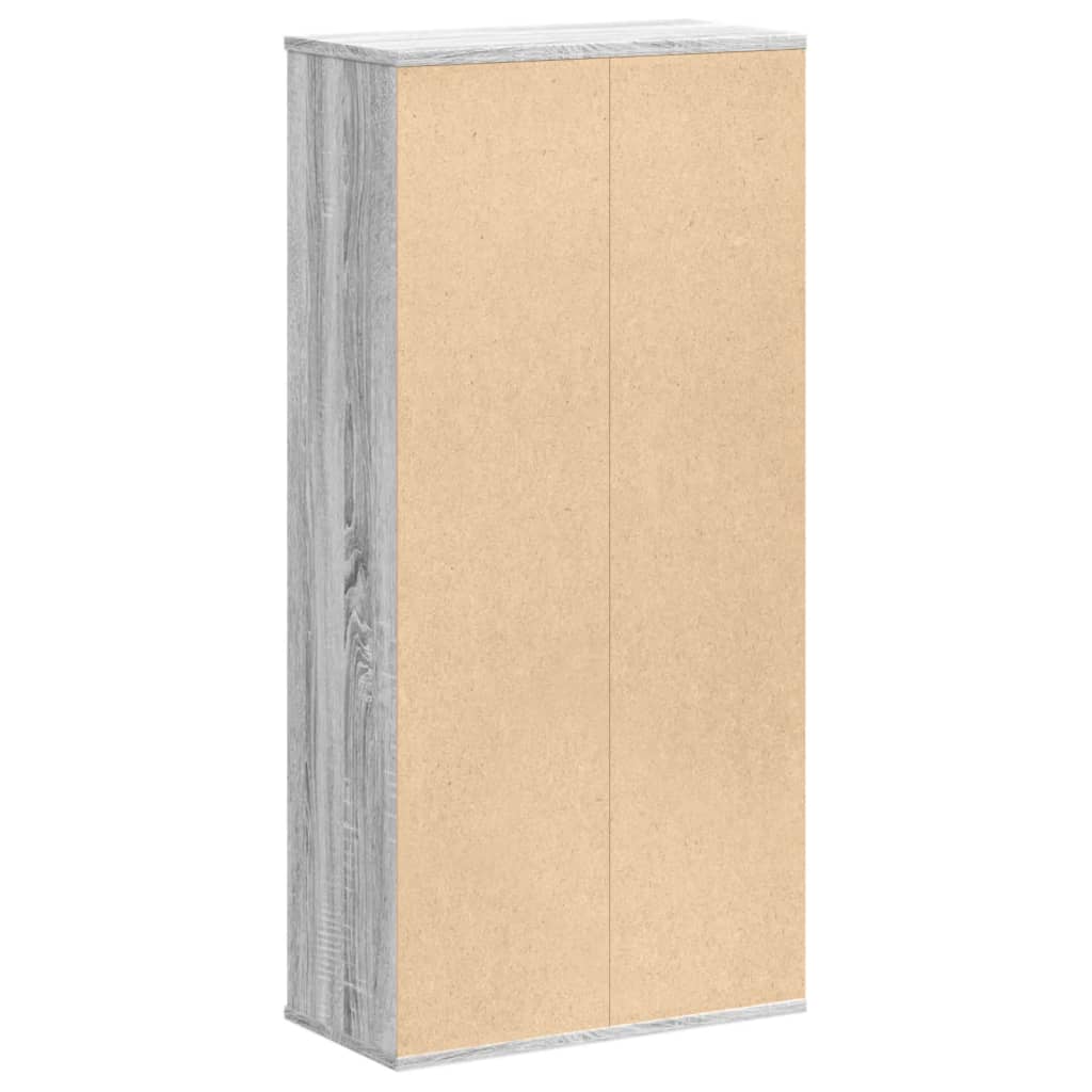 Libreria Grigio Sonoma 50x25x105 cm in Legno Multistrato | homemem39