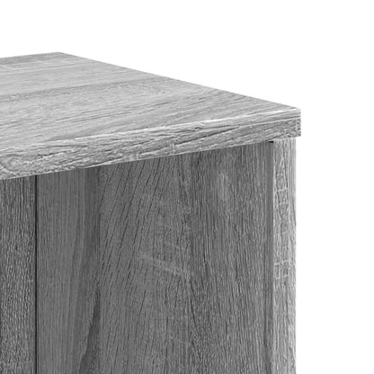 Libreria Grigio Sonoma 50x25x105 cm in Legno Multistrato | homemem39