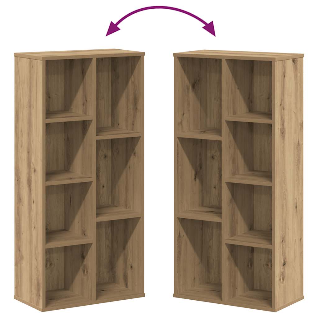 Libreria Rovere Artigianale 50x25x105 cm in Legno Multistrato