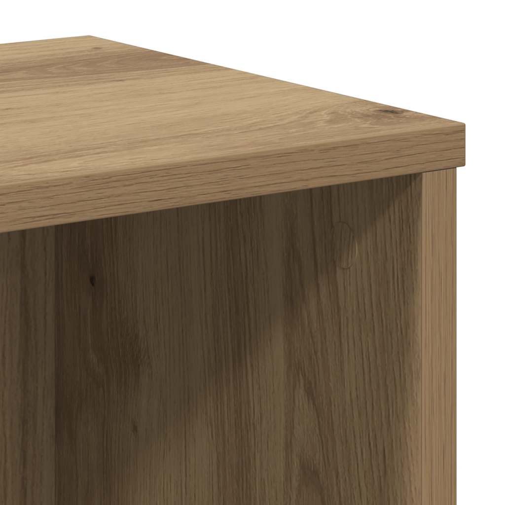 Libreria Rovere Artigianale 50x25x105 cm in Legno Multistrato