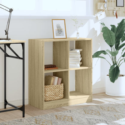 Libreria Rovere Sonoma 68,5x32x75 cm in Legno Multistrato | homemem39