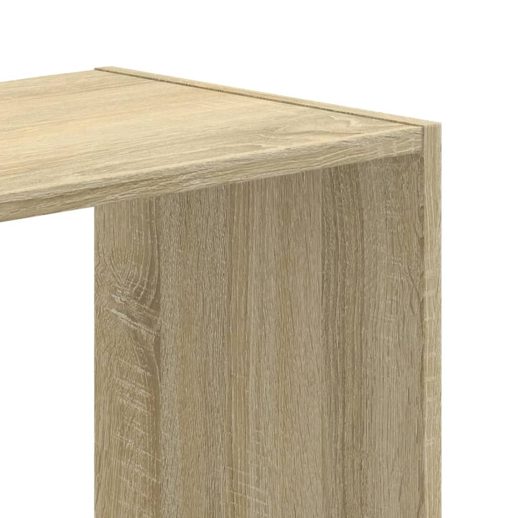 Libreria Rovere Sonoma 68,5x32x75 cm in Legno Multistrato | homemem39