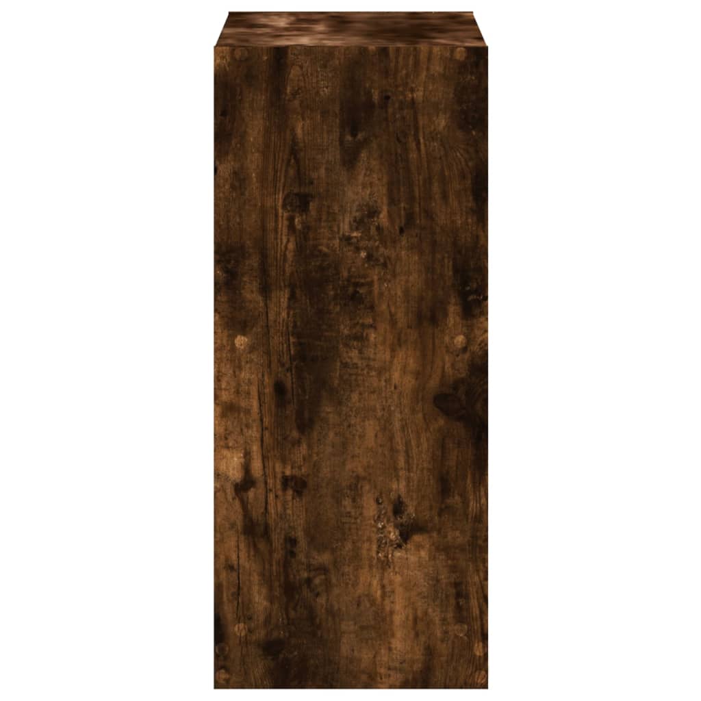 Libreria Rovere Fumo 68,5x32x75 cm in Legno Multistrato | homemem39