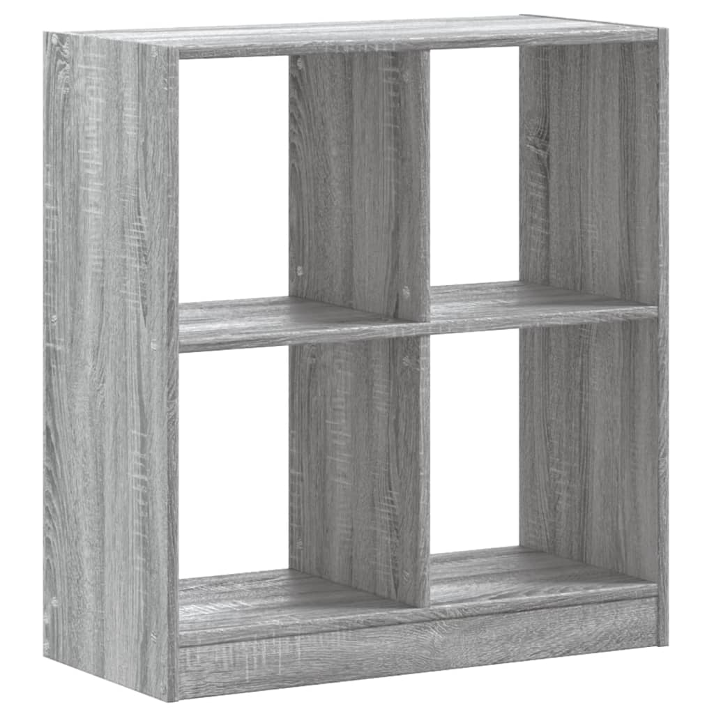Libreria Grigio Sonoma 68,5x32x75 cm in Legno Multistrato | homemem39