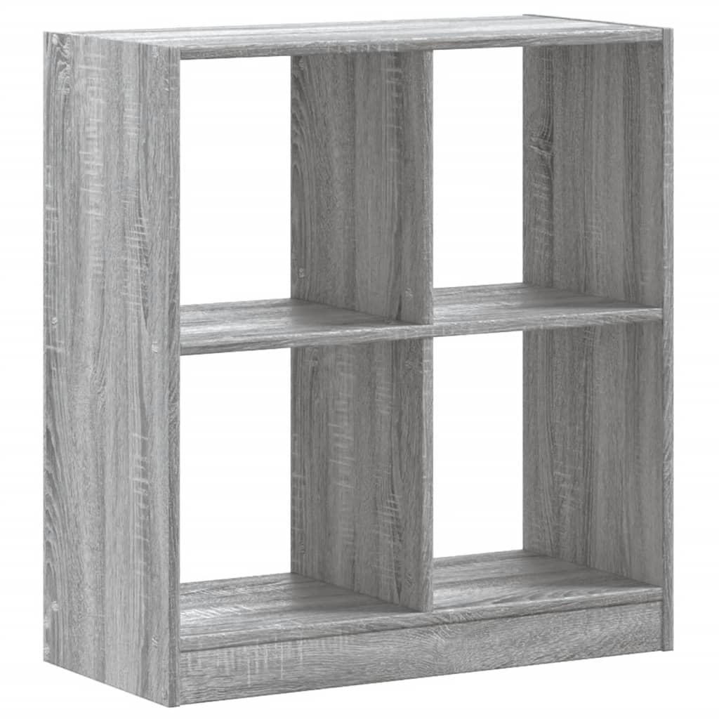 Libreria Grigio Sonoma 68,5x32x75 cm in Legno Multistrato | homemem39