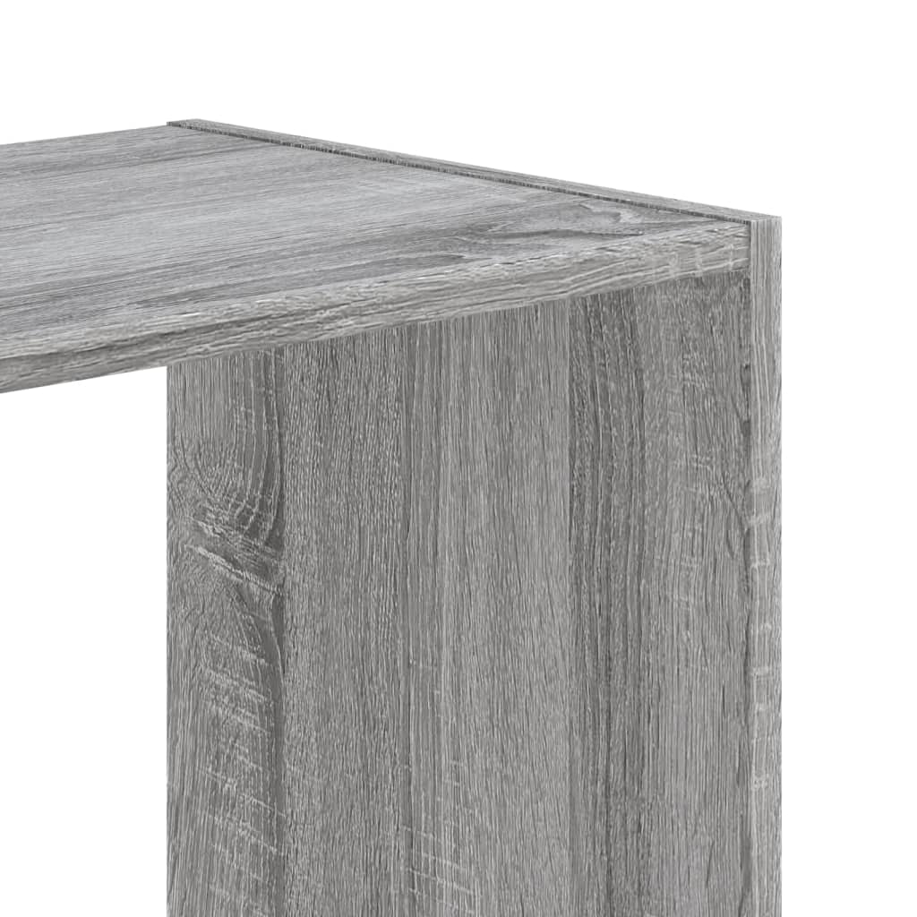 Libreria Grigio Sonoma 68,5x32x75 cm in Legno Multistrato | homemem39