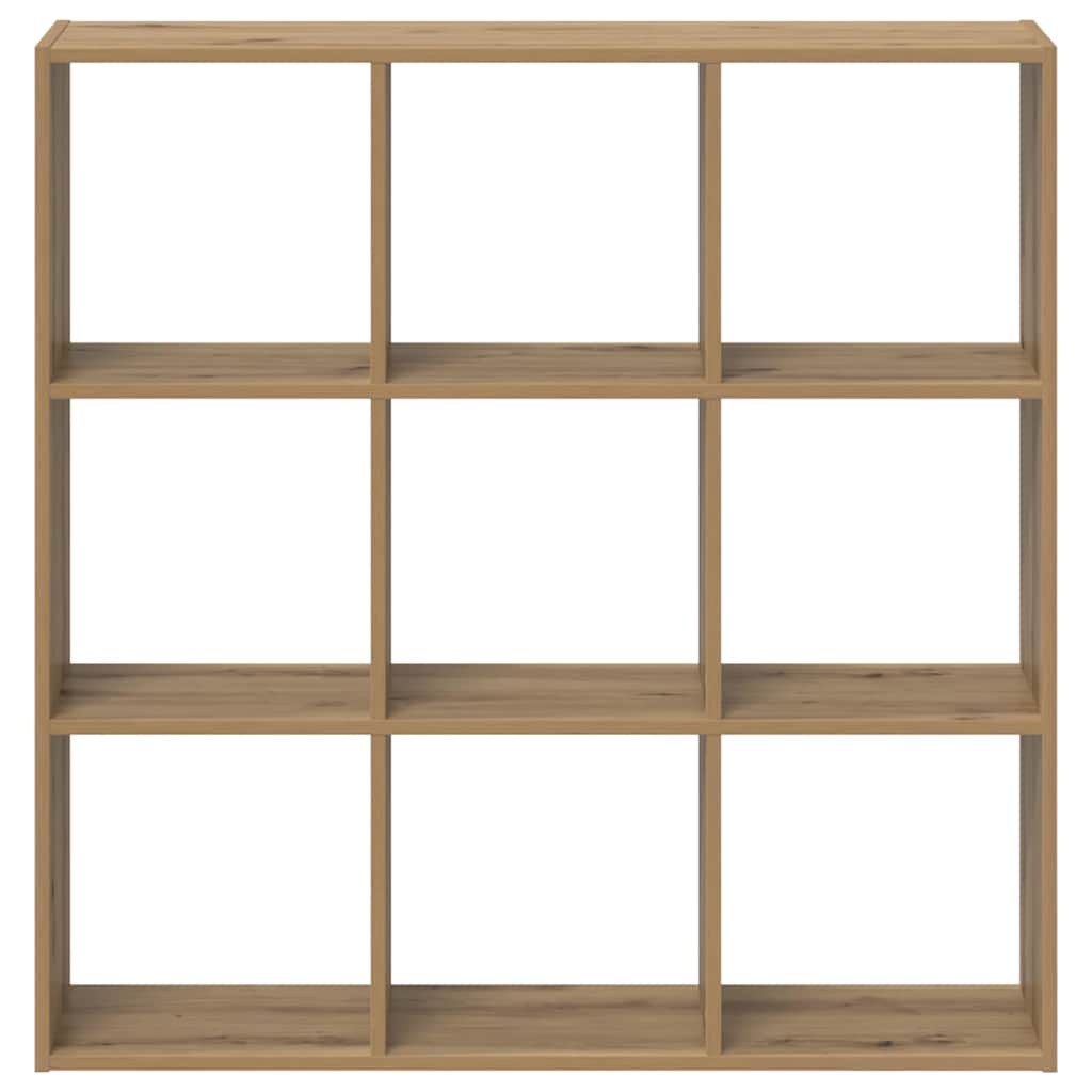 Libreria Rovere Artigianale 102x32x102 cm in Legno Multistrato | homemem39