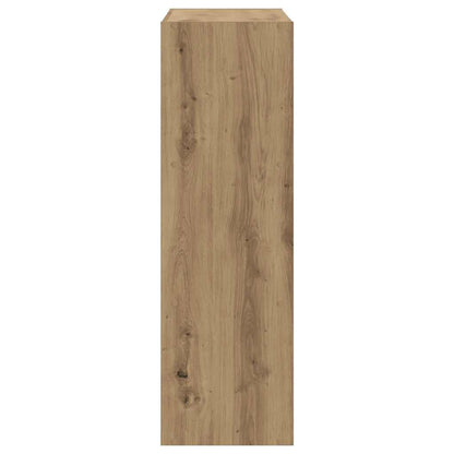 Libreria Rovere Artigianale 102x32x102 cm in Legno Multistrato