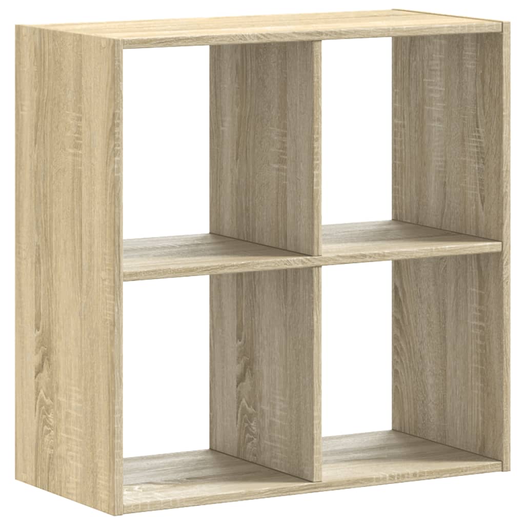 Libreria Rovere Sonoma 68,5x32x68,5 cm in Legno Multistrato | homemem39