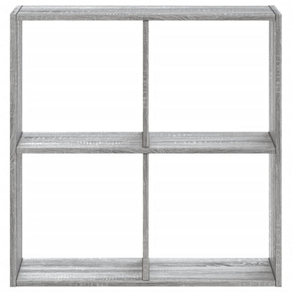 Libreria Grigio Sonoma 68,5x32x68,5 cm in Legno Multistrato | homemem39