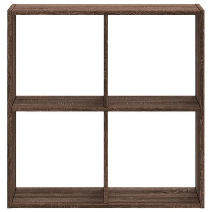 Libreria Rovere Marrone 68,5x32x68,5 cm in Legno Multistrato | homemem39
