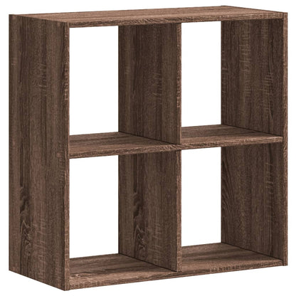 Libreria Rovere Marrone 68,5x32x68,5 cm in Legno Multistrato | homemem39