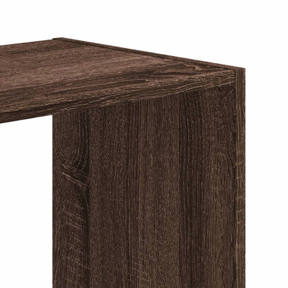Libreria Rovere Marrone 68,5x32x68,5 cm in Legno Multistrato | homemem39