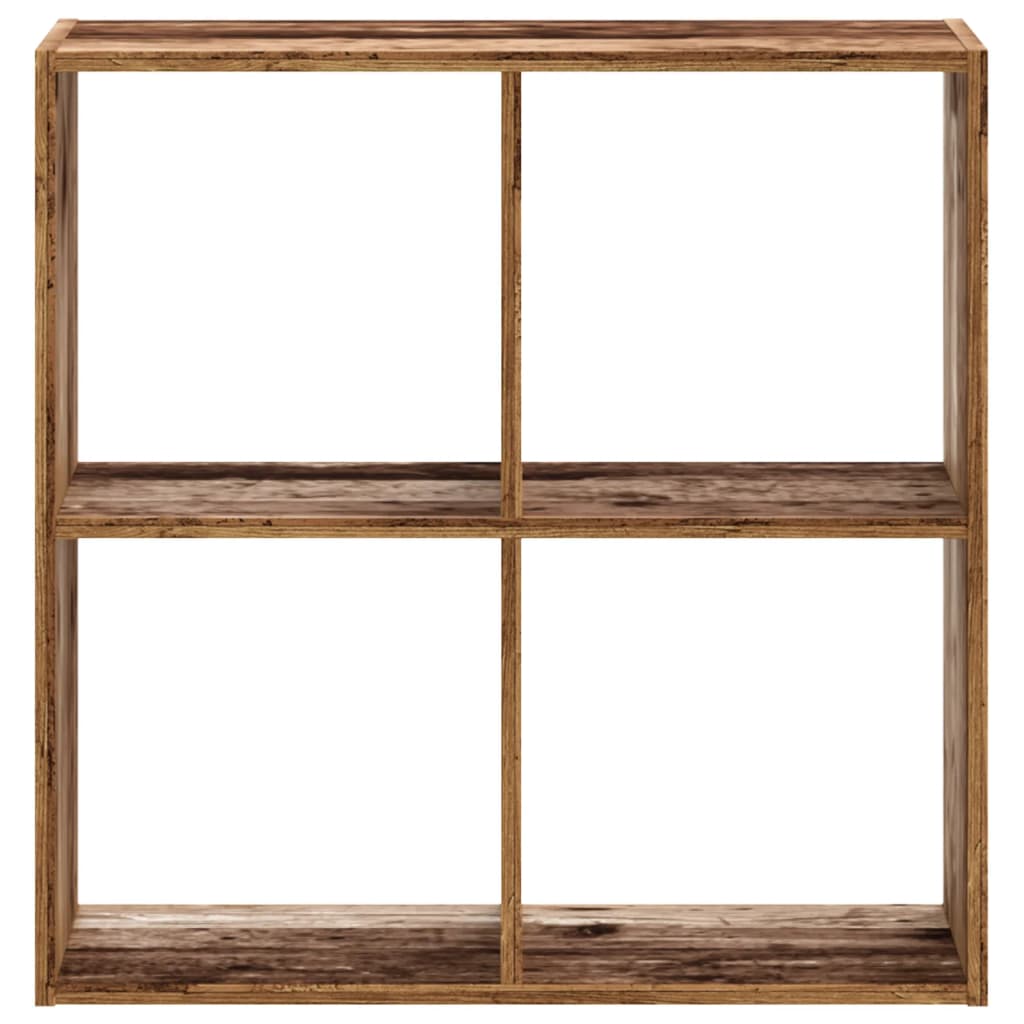 Libreria Legno Antico 68,5x32x68,5 cm in Legno Multistrato | homemem39