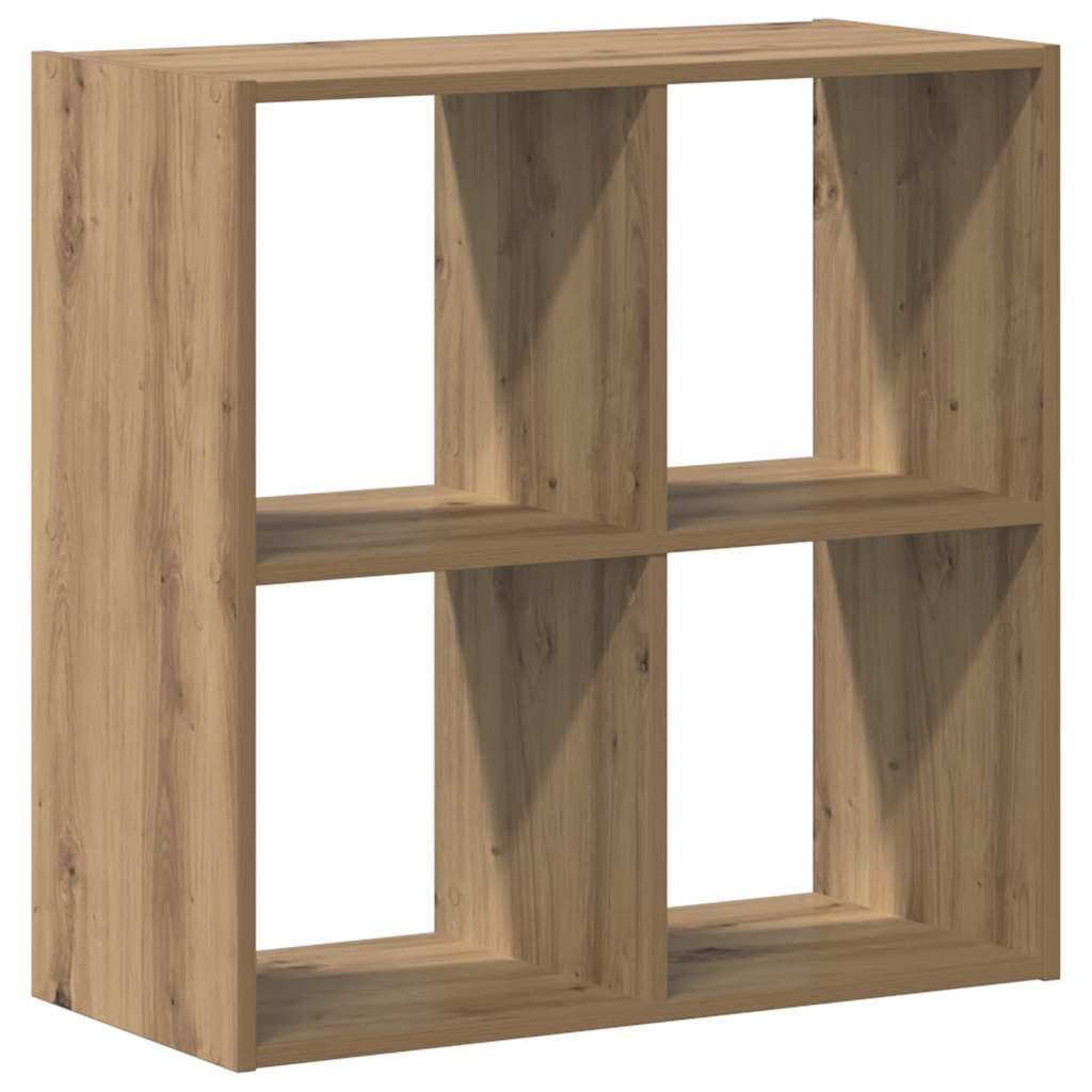 Libreria Legno Artigianale 68,5x32x68,5 cm in Legno Multistrato | homemem39