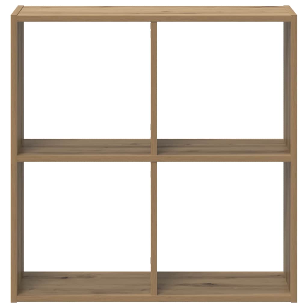 Libreria Legno Artigianale 68,5x32x68,5 cm in Legno Multistrato | homemem39