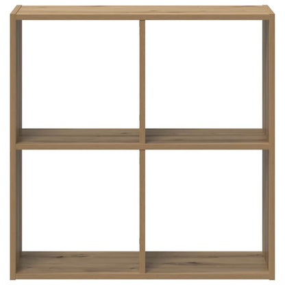 Libreria Legno Artigianale 68,5x32x68,5 cm in Legno Multistrato | homemem39