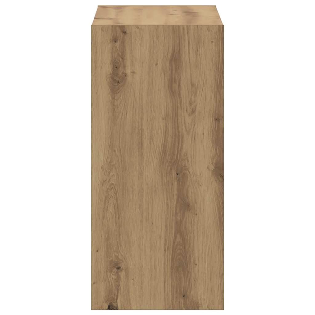 Libreria Legno Artigianale 68,5x32x68,5 cm in Legno Multistrato | homemem39