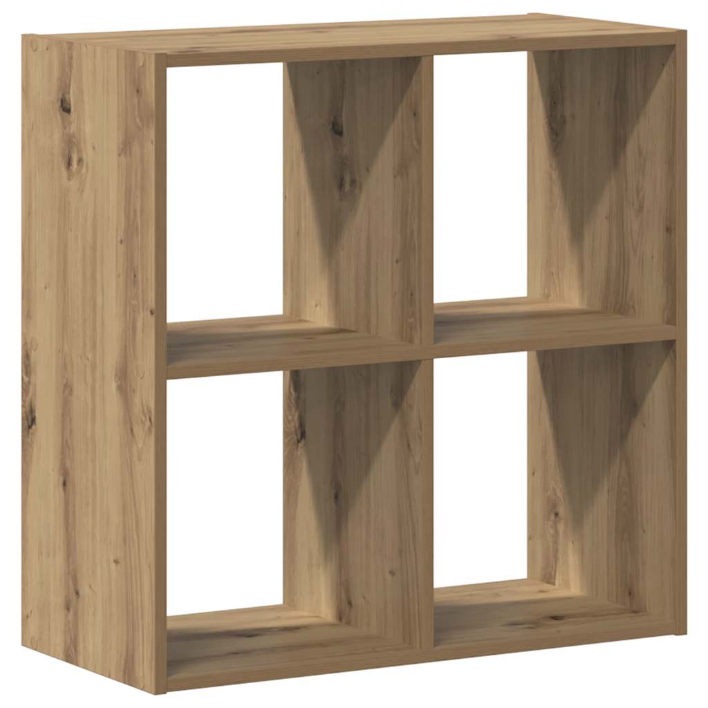 Libreria Legno Artigianale 68,5x32x68,5 cm in Legno Multistrato | homemem39
