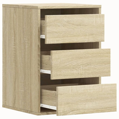 Cassettiera Angolare Rovere Sonoma 40x41x58cm Legno Multistrato