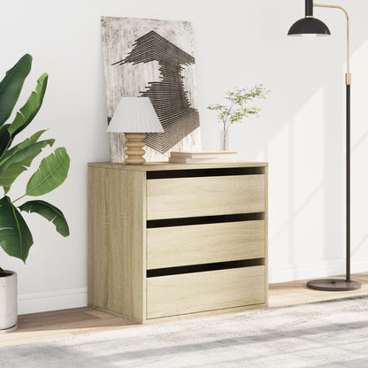 Cassettiera Angolare Rovere Sonoma 60x41x58cm Legno Multistrato - homemem39