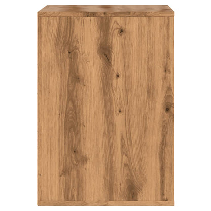 Cassettiera Angolare Rovere Artigianale 60x41x58cm Multistrato - homemem39