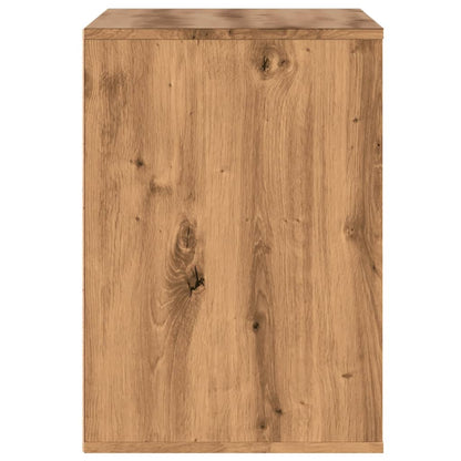 Cassettiera Angolare Rovere Artigianale 80x41x58cm Multistrato - homemem39
