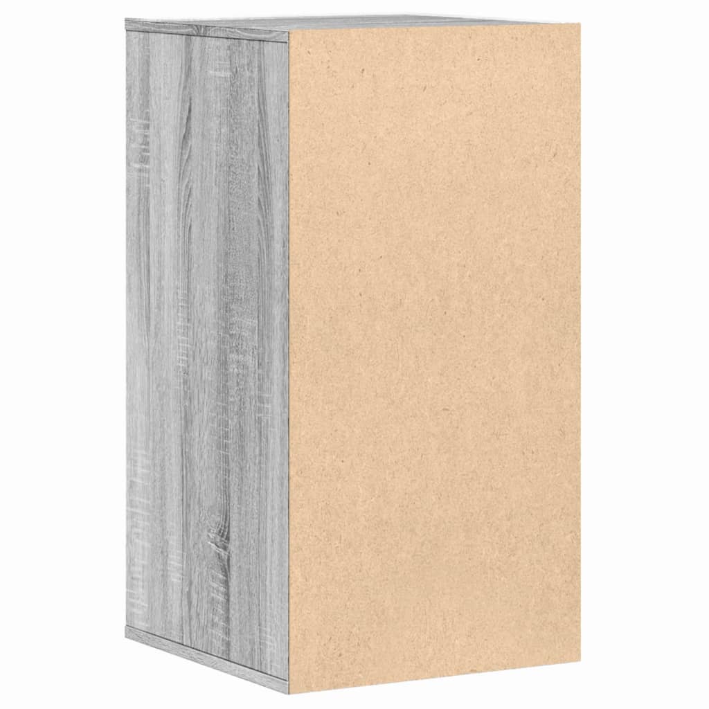 Cassettiera Angolare Grigio Sonoma 40x41x76cm Legno Multistrato - homemem39