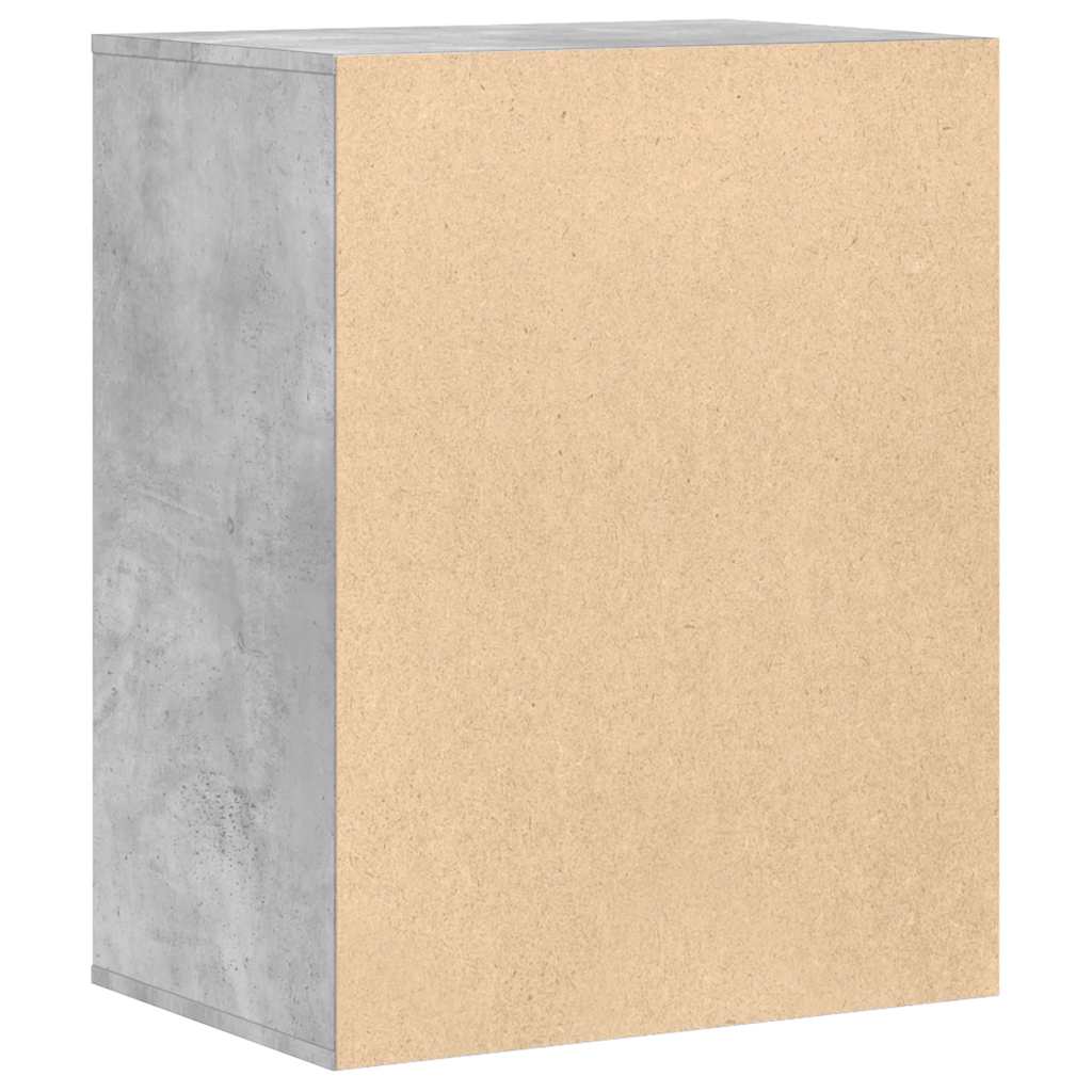 Cassettiera Angolo Grigio Cemento 60x41x76cm Legno Multistrato - homemem39