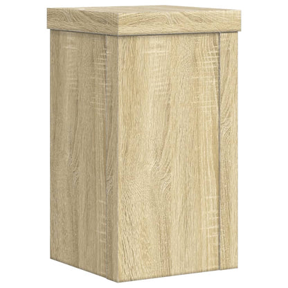 Supporti per Piante 2 pz Rovere 10x10x18 cm in Multistrato - homemem39