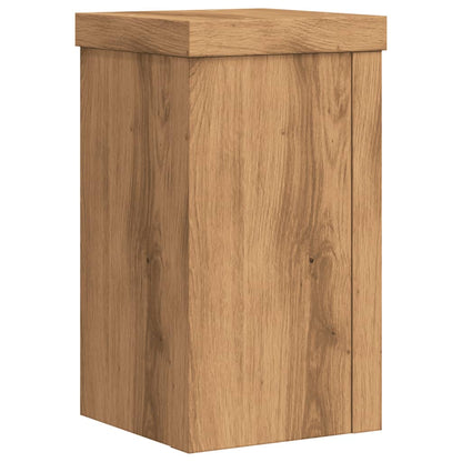 Supporti per Piante 2 pz Rovere 10x10x18 cm in Multistrato - homemem39