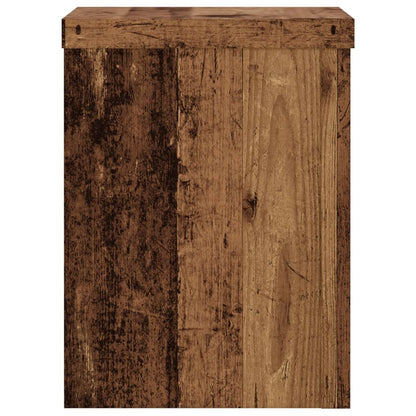 Supporti per Piante 2 pz Legno 15x15x20 cm Legno Multistrato