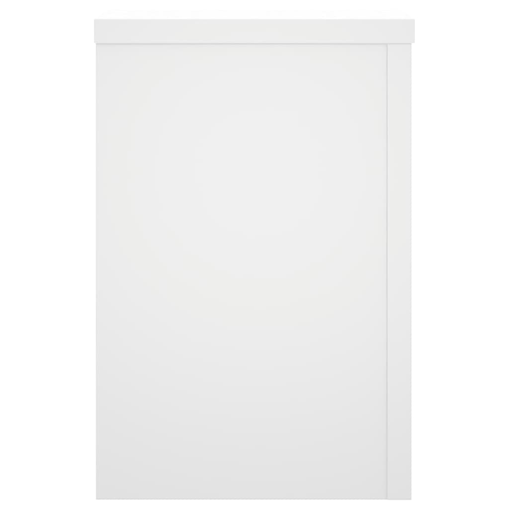 Supporti per Piante 2 pz Bianchi 20x20x30 cm Legno Multistrato - homemem39
