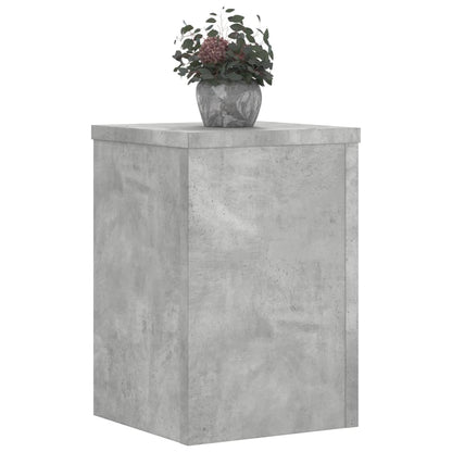 Supporti per Piante 2 pz Grigio 20x20x30 cm Legno Multistrato - homemem39