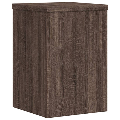 Supporti per Piante 2 pz Marrone 20x20x30 cm Legno Multistrato - homemem39