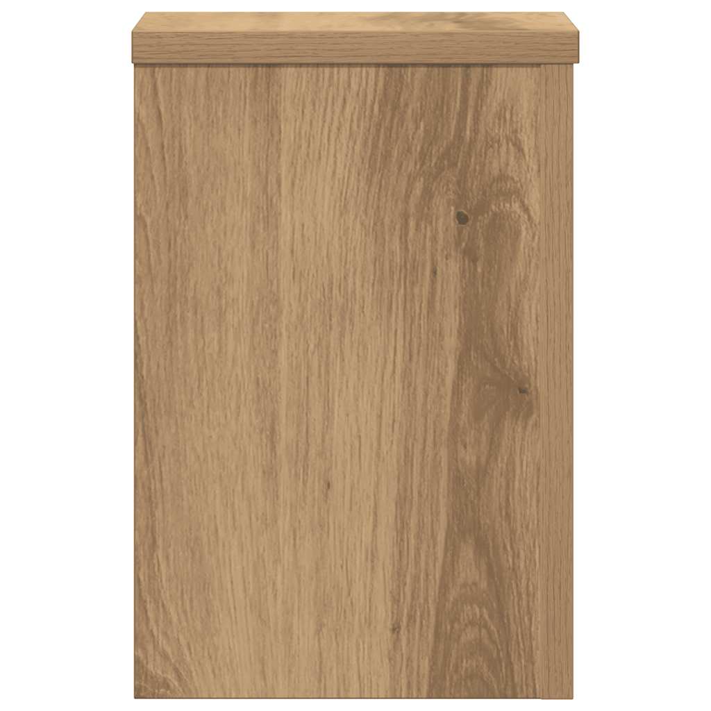 Supporti per Piante 2 pz Rovere 20x20x30 cm in Multistrato | homemem39