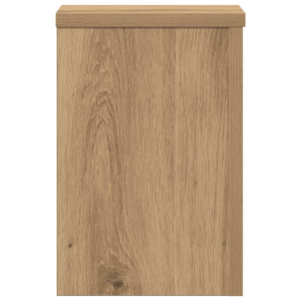 Supporti per Piante 2 pz Rovere 20x20x30 cm in Multistrato | homemem39