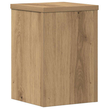 Supporti per Piante 2 pz Rovere 20x20x30 cm in Multistrato | homemem39
