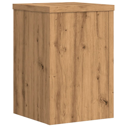 Supporti per Piante 2 pz Rovere 20x20x30 cm in Multistrato - homemem39
