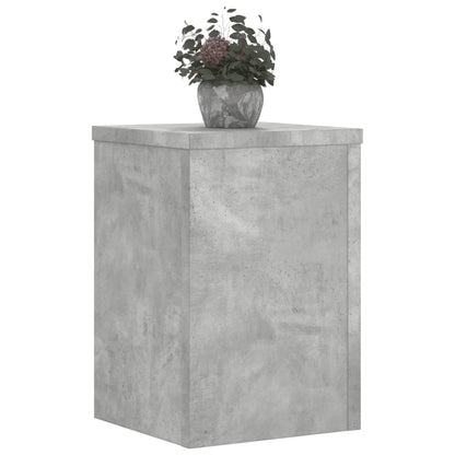 Supporti per Piante 2 pz Grigio 25x25x35 cm Legno Multistrato - homemem39