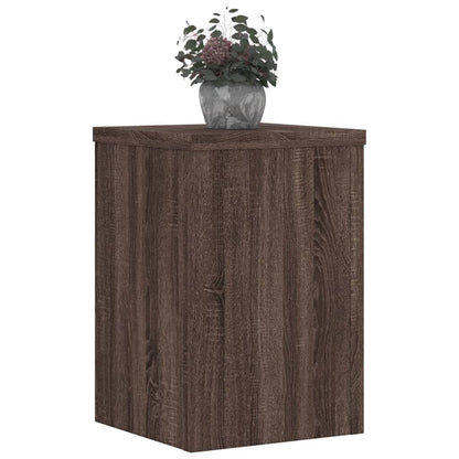 Supporti per Piante 2 pz Marrone 25x25x35 cm Legno Multistrato | homemem39