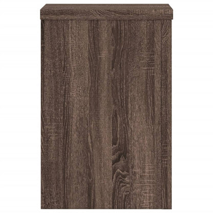 Supporti per Piante 2 pz Marrone 25x25x35 cm Legno Multistrato | homemem39